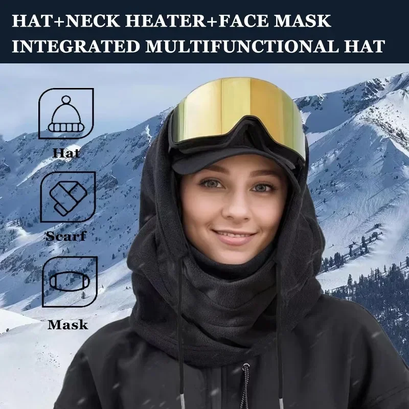 Cycling Gear To Keep You Warm - Gorro con forro de felpa para