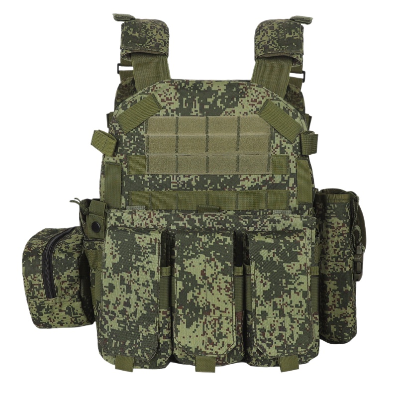 Cycling Gear Vest - Chaleco Táctico de Camuflaje 6094, Portaplacas