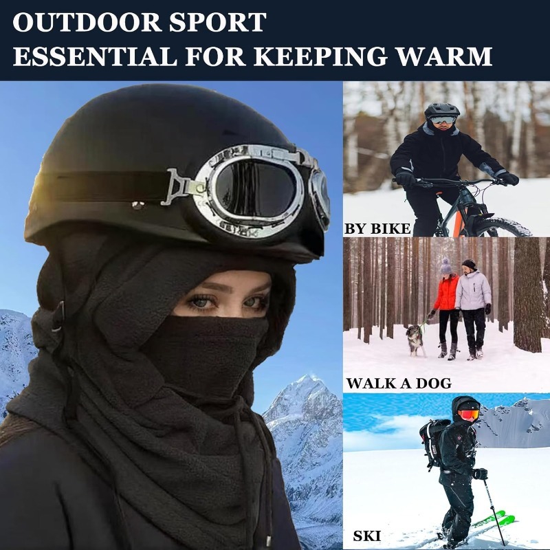 Gorro con forro de felpa para  - Cycling Gear To Keep You Warm reseña y precio