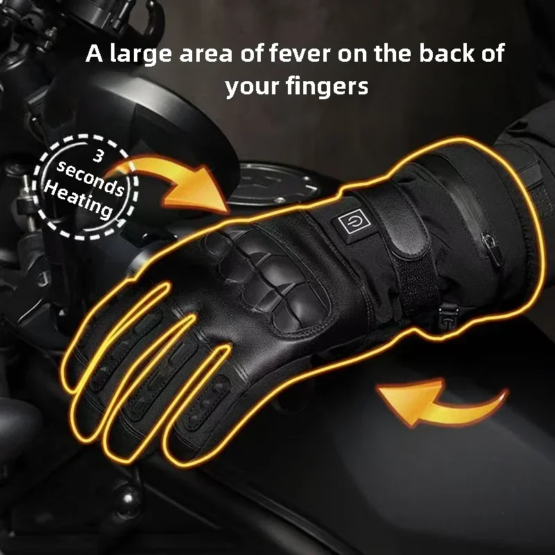 Guantes de Motocicleta Calefac - Cycling Heat Gear reseña y precio