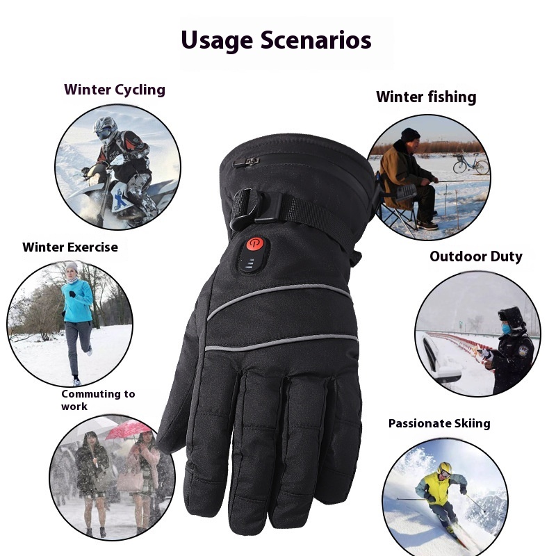 Guantes calefactores con panta - Cycling Heat Gear reseña y precio