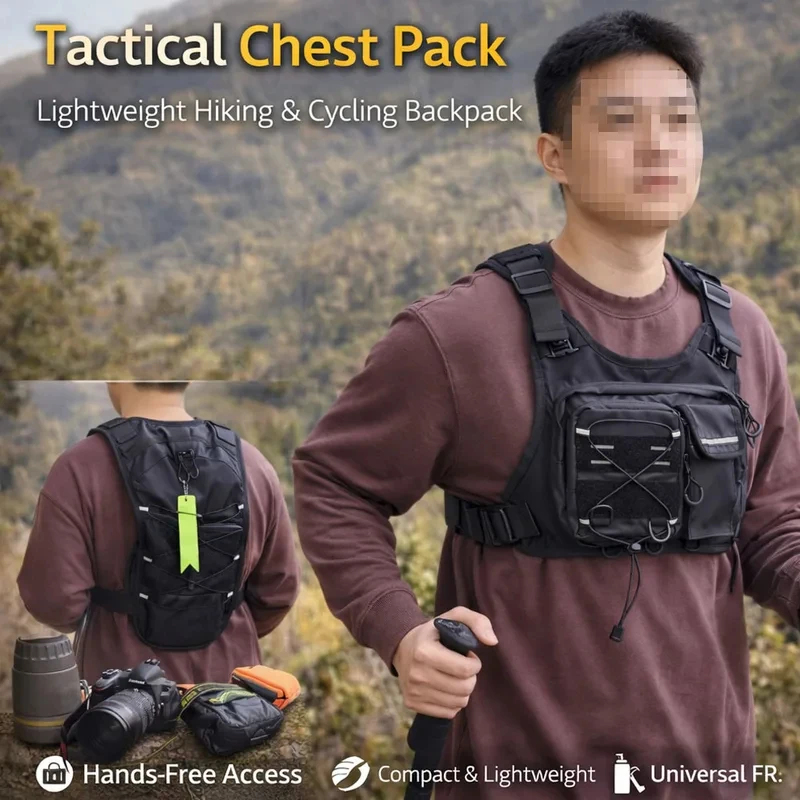 ​ Chaleco Táctico de Alta Cali - Cycling Gear Vest reseña y precio