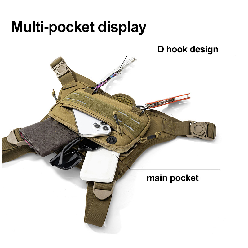 Chaleco Táctico con Bolsillos  - Cycling Gear Vest reseña y precio