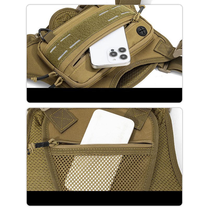 Chaleco Táctico con Bolsillos  - Cycling Gear Vest reseña y precio