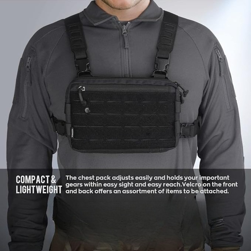 Bolso de Pecho para Hombre, Ri - Cycling Gear Vest reseña y precio