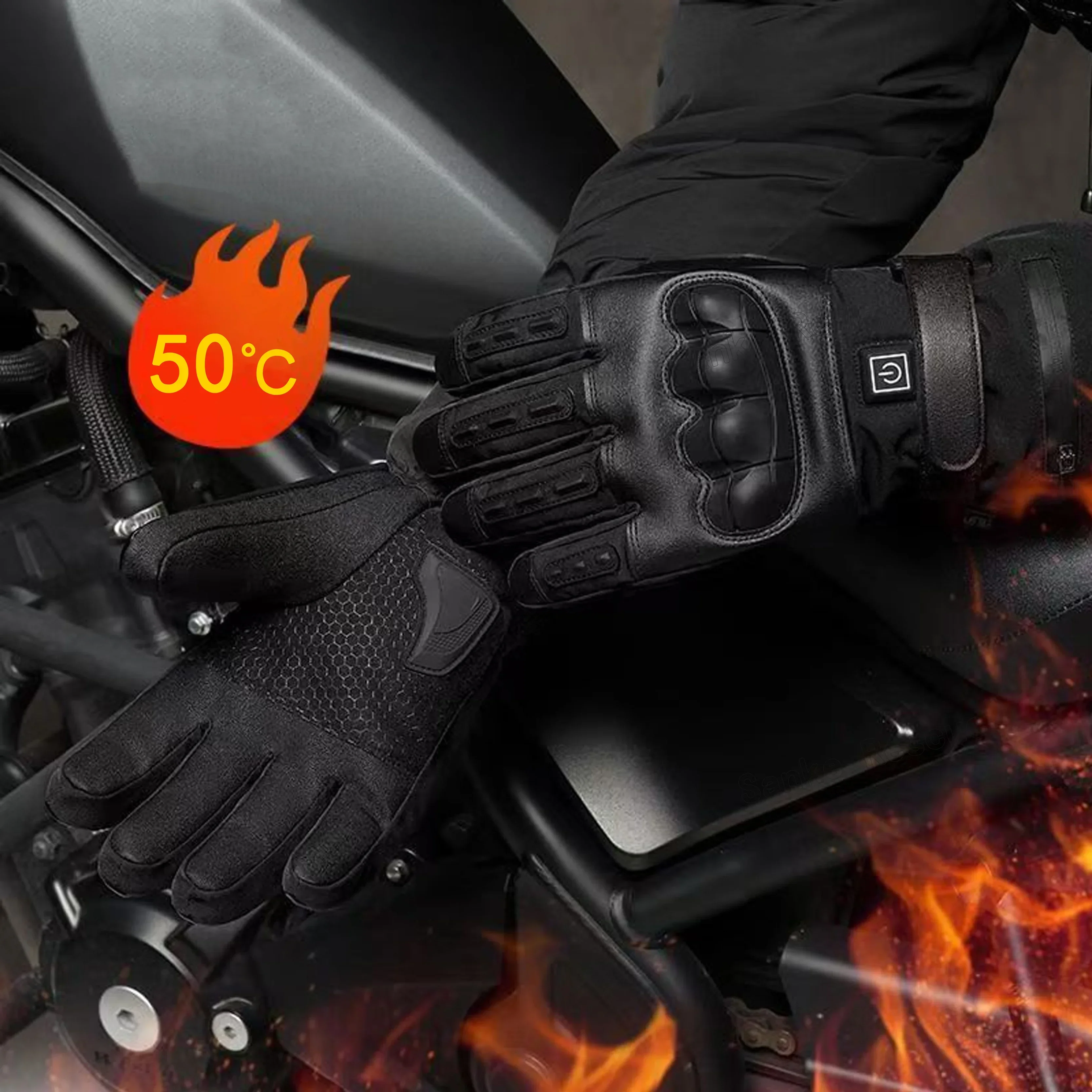 Guantes de Motocicleta Calefac - Cycling Heat Gear reseña y precio